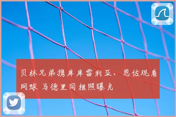 贝林兄弟携库库雷利亚、恩佐观看网球 马德里同框照曝光